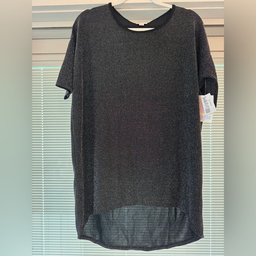 NWT LuLaRoe Elegant shimmer Irma Top